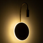GloboStar® GOOSE 60885 Μοντέρνο Φωτιστικό Τοίχου - Απλίκα Ξενοδοχείου Bed Side LED 6W 600lm 36° & 360° AC 220-240V - Reading Light & 360° Κρυφός Φωτισμός - Φορτιστής USB 3A - Μ15.5 x Π15 x Υ30.5cm - Φυσικό Λευκό 4500K - Χρυσό Βούρτσας - 3 Xρόνια Εγγύηση - Image 9