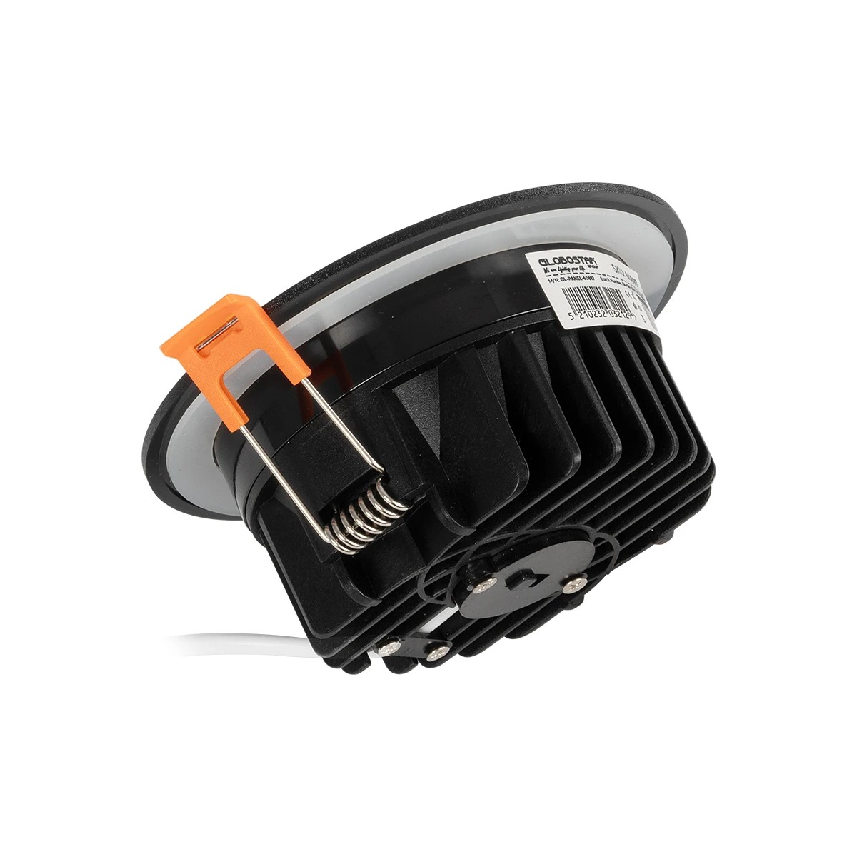 GLOBOSTAR® WATERA 60897 Χωνευτό Downlight Σποτ Panel LED 12W 1500lm 120° AC 220-240V Αδιάβροχο IP54 Ρυθμιζόμενο Λευκό CCT με Διακόπτη στο Σώμα 2700K/4500K/6000K Dimmable - Lumileds SMD Chip & TÜV SÜD Driver - Μαύρο Ματ - Μ10.8 x Π10.8 x Υ3.2cm / Q9cm - 3 Χρόνια Εγγύηση - Image 2