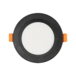 GLOBOSTAR® WATERA 60897 Χωνευτό Downlight Σποτ Panel LED 12W 1500lm 120° AC 220-240V Αδιάβροχο IP54 Ρυθμιζόμενο Λευκό CCT με Διακόπτη στο Σώμα 2700K/4500K/6000K Dimmable - Lumileds SMD Chip & TÜV SÜD Driver - Μαύρο Ματ - Μ10.8 x Π10.8 x Υ3.2cm / Q9cm - 3 Χρόνια Εγγύηση - Image 4