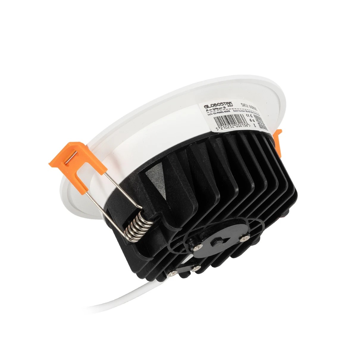 GLOBOSTAR® WATERA 60898 Χωνευτό Downlight Σποτ Panel LED 12W 1500lm 120° AC 220-240V Αδιάβροχο IP54 Ρυθμιζόμενο Λευκό CCT με Διακόπτη στο Σώμα 2700K/4500K/6000K Dimmable - Lumileds SMD Chip & TÜV SÜD Driver - Λευκό Ματ - Μ10.8 x Π10.8 x Υ3.2cm / Q9cm - 3 Χρόνια Εγγύηση - Image 2