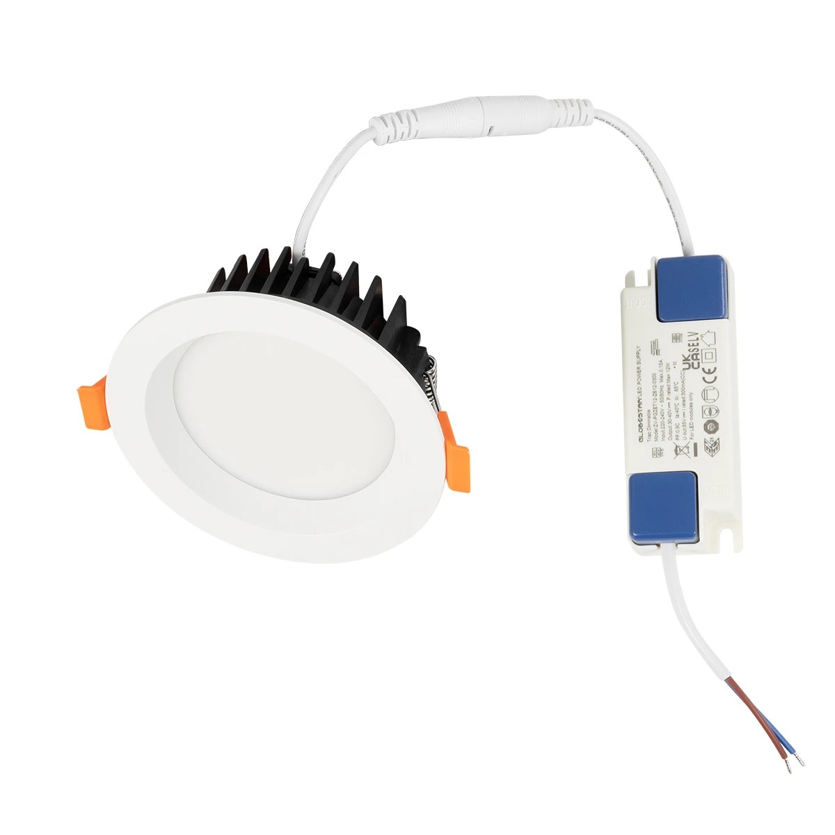 GLOBOSTAR® WATERA 60898 Χωνευτό Downlight Σποτ Panel LED 12W 1500lm 120° AC 220-240V Αδιάβροχο IP54 Ρυθμιζόμενο Λευκό CCT με Διακόπτη στο Σώμα 2700K/4500K/6000K Dimmable - Lumileds SMD Chip & TÜV SÜD Driver - Λευκό Ματ - Μ10.8 x Π10.8 x Υ3.2cm / Q9cm - 3 Χρόνια Εγγύηση - Image 6