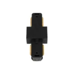 GLOBOSTAR® EUROTRACK-1PH 60903 Μονοφασικός Σύνδεσμος I Επέκτασης Ράγας 2 Καλωδίων 1L+1N για Σύστημα Ράγας Eurotrack-1PH AC 220-240V IP20 - Μαύρο Ματ - Μ9.3 x Π3.5 x Υ1.6cm - Image 2