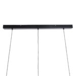 GLOBOSTAR® ZANE 60936 Κρεμαστό Φωτιστικό Design LED CCT 54W 6048lm 120° AC 220-240V IP20 - Εναλλαγή Φωτισμού μέσω Τηλεχειριστηρίου All In One Ψυχρό 6000k+Φυσικό 4500k+Θερμό 2700k Dimmable - Μ80 x Π15 x Υ20cm - Μαύρο & Χρυσό - 3 Χρόνια Εγγύηση - Image 8