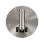 GloboStar® LADY-R 60941 Μοντέρνο Φωτιστικό Τοίχου - Απλίκα Ξενοδοχείου Bed Side LED 6W 600lm 36° & 360° AC 220-240V - Reading Light & Κρυφός Φωτισμός - Φορτιστής USB 3A - Φ15 x Υ7cm - Φυσικό Λευκό 4500K - Νίκελ Βούρτσας - 3 Χρόνια Εγγύηση - Image 3