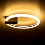 GloboStar® CINDERELLA 60976 Φωτιστικό Οροφής Δαχτυλίδι-Κύκλος LED CCT 16W 1792lm 360° AC 220-240V - Εναλλαγή Φωτισμού μέσω Διακόπτη On/Off All In One Ψυχρό 6000k+Φυσικό 4500k+Θερμό 2700k Φ28cm - Μαύρο - 3 Years Warranty - Image 7