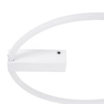 GloboStar® CINDERELLA 60981 Φωτιστικό Οροφής Δαχτυλίδι-Κύκλος LED CCT 30W 3360lm 360° AC 220-240V - Εναλλαγή Φωτισμού μέσω Τηλεχειριστηρίου All In One Ψυχρό 6000k+Φυσικό 4500k+Θερμό 2700k Dimmable Φ50cm - Λευκό - 3 Years Warranty - Image 5