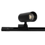 GloboStar® 2L-EUROTRACK 60984-3M Μονοφασική Ράγα 2 Καλωδίων για Σποτ Ράγας LED AC 220-240V IP20 Μ300 x Π3.4 x Υ2cm - EUROTRACK® System 1L+1N - Αλουμίνιο - Μαύρο - 3 Μέτρα - 5 Χρόνια Εγγύηση - Image 10