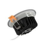 GLOBOSTAR® WATERA 60986 Χωνευτό Downlight Σποτ Panel LED 12W 1500lm 120° AC 220-240V Αδιάβροχο IP54 Ρυθμιζόμενο Λευκό CCT με Διακόπτη στο Σώμα 2700K/4500K/6000K Dimmable - Lumileds SMD Chip & TÜV SÜD Driver - Γκρι Ανθρακί Ματ - Μ10.8 x Π10.8 x Υ3.2cm / Q9cm - 3 Χρόνια Εγγύηση - Image 2
