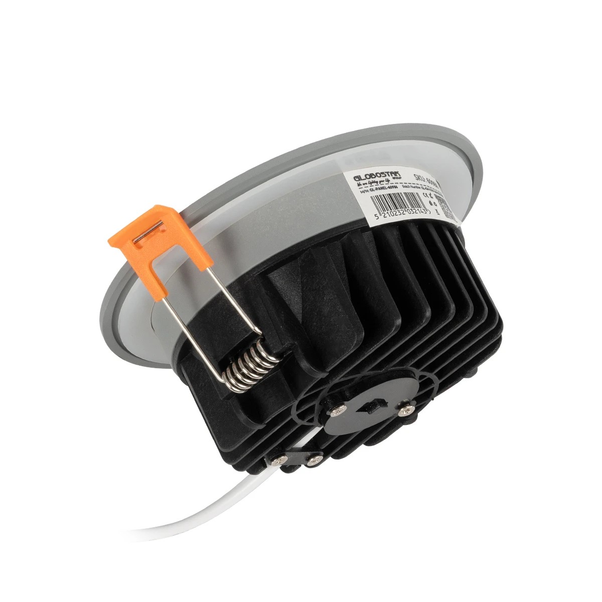 GLOBOSTAR® WATERA 60986 Χωνευτό Downlight Σποτ Panel LED 12W 1500lm 120° AC 220-240V Αδιάβροχο IP54 Ρυθμιζόμενο Λευκό CCT με Διακόπτη στο Σώμα 2700K/4500K/6000K Dimmable - Lumileds SMD Chip & TÜV SÜD Driver - Γκρι Ανθρακί Ματ - Μ10.8 x Π10.8 x Υ3.2cm / Q9cm - 3 Χρόνια Εγγύηση - Image 2