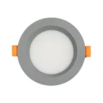 GLOBOSTAR® WATERA 60986 Χωνευτό Downlight Σποτ Panel LED 12W 1500lm 120° AC 220-240V Αδιάβροχο IP54 Ρυθμιζόμενο Λευκό CCT με Διακόπτη στο Σώμα 2700K/4500K/6000K Dimmable - Lumileds SMD Chip & TÜV SÜD Driver - Γκρι Ανθρακί Ματ - Μ10.8 x Π10.8 x Υ3.2cm / Q9cm - 3 Χρόνια Εγγύηση - Image 4