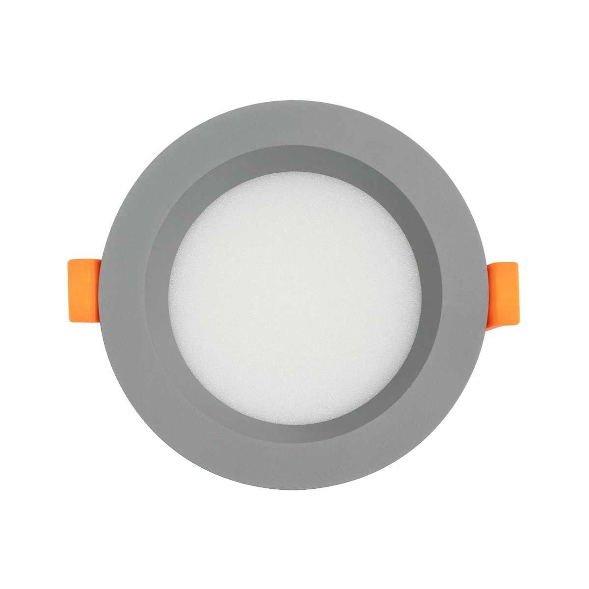 GLOBOSTAR® WATERA 60986 Χωνευτό Downlight Σποτ Panel LED 12W 1500lm 120° AC 220-240V Αδιάβροχο IP54 Ρυθμιζόμενο Λευκό CCT με Διακόπτη στο Σώμα 2700K/4500K/6000K Dimmable - Lumileds SMD Chip & TÜV SÜD Driver - Γκρι Ανθρακί Ματ - Μ10.8 x Π10.8 x Υ3.2cm / Q9cm - 3 Χρόνια Εγγύηση - Image 4