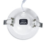 GloboStar® LEXIS JOINT 60991 Χωνευτό LED Κινούμενο Spot Downlight 7W 660lm 45° AC 220-240V IP44 Φ12cm x Υ3.1cm - Στρόγγυλο - Λευκό - Θερμό Λευκό 2700K - Bridgelux Chip - TÜV Certified Driver - 5 Years Warranty - Image 6