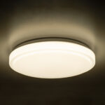 GloboStar® EMERGANO 60993 Πλαφονιέρα Οροφής LED 30W 2850lm 120° AC 220-240V με Ενσωματωμένο Σύστημα Emergency Li-ion 3450mAh/12.8Wh με Αυτονομία 3hrs - Αδιάβροχη IP54 Φ38 x Υ5.3cm Φυσικό Λευκό 4500K - Λευκό - Bridgelux Chips - 3 Years Warranty - Image 16