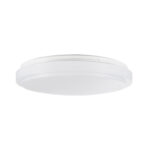 GloboStar® EMERGANO 60993 Πλαφονιέρα Οροφής LED 30W 2850lm 120° AC 220-240V με Ενσωματωμένο Σύστημα Emergency Li-ion 3450mAh/12.8Wh με Αυτονομία 3hrs - Αδιάβροχη IP54 Φ38 x Υ5.3cm Φυσικό Λευκό 4500K - Λευκό - Bridgelux Chips - 3 Years Warranty - Image 3