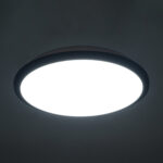 GloboStar® TUFFIN 60996 Πλαφονιέρα Οροφής LED 24W 2760lm 120° AC 220-240V Αδιάβροχη IP54 Φ30 x Υ6.5cm Ψυχρό Λευκό 6000K - Μαύρο - Bridgelux Chips - 3 Years Warranty - Image 8