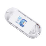 GloboStar® HOMIE 61001 LED Πλαφονιέρα Οροφής - Τοίχου Οβάλ 11W 939lm 150° AC 220-240V Αδιάβροχο IP65 Μ17 x Π7 x Υ4.5cm Φυσικό Λευκό 4500K - 3 Years Warranty - Image 6