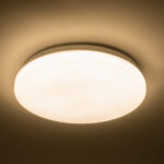 GloboStar® CELANO 61007 LED Πλαφονιέρα Οροφής Στρόγγυλη Φ26 20W 1800lm 120° AC 220-240V Αδιάβροχη IP54 Φ26 x Υ6cm Θερμό Λευκό 2700K - 3 Χρόνια Εγγύηση - Image 8