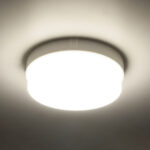 GloboStar® REVANO 61015 LED Πλαφονιέρα Οροφής Στρόγγυλη Φ17 15W 1425lm 180° AC 220-240V Αδιάβροχη IP54 Φ17 x Υ5cm Φυσικό Λευκό 4500K - 2 Χρόνια Εγγύηση - Image 6