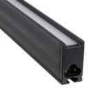 GloboStar® MARKET 61020-S Γραμμικό Φωτιστικό Οροφής Linear LED 18W 2230lm 60° AC 220-240V Μ120 x Π2 x Υ4cm Ψυχρό Λευκό 6000K - Μαύρο - 3 Years Warranty - Image 4