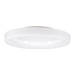 GloboStar® ARIANA 61035 Πλαφονιέρα Οροφής Κύκλος LED CCT 55W 6376lm 120° AC 220-240V - Εναλλαγή Φωτισμού μέσω Τηλεχειριστηρίου All In One Ψυχρό Λευκό 6000k+Φυσικό Λευκό 4500k+Θερμό Λευκό 2700k Dimmable Φ48cm - Λευκό - 3 Years Warranty - Image 3