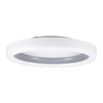 GloboStar® ARIANA 61036 Πλαφονιέρα Οροφής Κύκλος LED CCT 55W 6376lm 120° AC 220-240V - Εναλλαγή Φωτισμού μέσω Τηλεχειριστηρίου All In One Ψυχρό Λευκό 6000k+Φυσικό Λευκό 4500k+Θερμό Λευκό 2700k Dimmable Φ48cm - Ανθρακί - 3 Years Warranty - Image 3