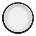 GloboStar® MELINA 61040 Πλαφονιέρα Οροφής Κύκλος LED CCT 55W 6376lm 120° AC 220-240V - Εναλλαγή Φωτισμού μέσω Τηλεχειριστηρίου All In One Ψυχρό Λευκό 6000k+Φυσικό Λευκό 4500k+Θερμό Λευκό 2700k Dimmable Φ48cm - Μαύρο - 3 Years Warranty - Image 5