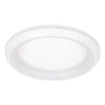 GloboStar® MELINA 61041 Πλαφονιέρα Οροφής Κύκλος LED CCT 55W 6376lm 120° AC 220-240V - Εναλλαγή Φωτισμού μέσω Τηλεχειριστηρίου All In One Ψυχρό Λευκό 6000k+Φυσικό Λευκό 4500k+Θερμό Λευκό 2700k Dimmable Φ48cm - Λευκό - 3 Years Warranty - Image 2