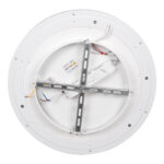 GloboStar® MELINA 61042 Πλαφονιέρα Οροφής Κύκλος LED CCT 55W 6376lm 120° AC 220-240V - Εναλλαγή Φωτισμού μέσω Τηλεχειριστηρίου All In One Ψυχρό Λευκό 6000k+Φυσικό Λευκό 4500k+Θερμό Λευκό 2700k Dimmable Φ48cm - Ανθρακί - 3 Years Warranty - Image 6