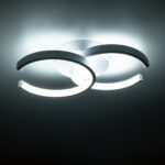 GloboStar® EVA 61068 Φωτιστικό Οροφής Design LED CCT 16W 1920lm 300° AC 220-240V - Εναλλαγή Φωτισμού μέσω Διακόπτη On/Off All In One Ψυχρό 6000k+Φυσικό 4500k+Θερμό 2700k Μ33 x Π21 x Υ7cm - Λευκό - Image 7