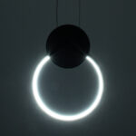 GloboStar® CYCLOS 61075 Κρεμαστό Φωτιστικό Οροφής Design LED CCT 9W 1080lm 300° AC 220-240V - Εναλλαγή Φωτισμού μέσω Διακόπτη On/Off All In One Ψυχρό 6000k+Φυσικό 4500k+Θερμό 2700k Μ21 x Π2.3 x Υ26.5cm - Χρυσό Βούρτσας - Image 10
