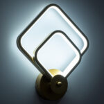 GloboStar® ANNA 61087 Φωτιστικό Τοίχου - Απλίκα Design LED CCT 15W 1800lm 300° AC 220-240V - Εναλλαγή Φωτισμού μέσω Διακόπτη On/Off All In One Ψυχρό 6000k+Φυσικό 4500k+Θερμό 2700k Μ25 x Π8 x Υ30cm - Χρυσό Βούρτσας - Image 8