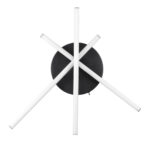 GloboStar® DRACO 61093 Φωτιστικό Οροφής Γραμμικό Linear Design LED CCT 45W 5535lm 120° AC 220-240V - Εναλλαγή Φωτισμού μέσω Τηλεχειριστηρίου All In One Ψυχρό 6000k+Φυσικό 4500k+Θερμό 2700k Dimmable Φ50 x Υ11cm - Μαύρο - 3 Years Warranty - Image 4
