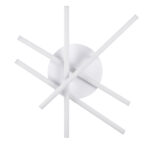 GloboStar® DRACO 61096 Φωτιστικό Οροφής Γραμμικό Linear Design LED CCT 60W 7380lm 120° AC 220-240V - Εναλλαγή Φωτισμού μέσω Τηλεχειριστηρίου All In One Ψυχρό 6000k+Φυσικό 4500k+Θερμό 2700k Dimmable Φ60 x Υ11cm - Λευκό - 3 Years Warranty - Image 6