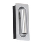 GloboStar® MANHATTAN 61099 Μοντέρνο Χωνευτό Φωτιστικό Τοίχου - Απλίκα Ξενοδοχείου Bed Side LED 3W 405lm 36° AC 220-240V - Reading Light - Μ7 x Π7 x Υ17cm - Φυσικό Λευκό 4500K - Νίκελ Βούρτσας - Image 2