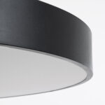 GloboStar® BURTON 61200-P Κρεμαστή Πλαφονιέρα Οροφής LED CCT 67W 7370lm 120° AC 220-240V - Εναλλαγή Φωτισμού μέσω Τηλεχειριστηρίου All In One Ψυχρό 6000k+Φυσικό 4500k+Θερμό 2700k Dimmable Φ40cm - Μαύρο - 3 Years Warranty - Image 5