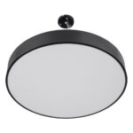 GloboStar® BURTON 61202-S Πλαφονιέρα Οροφής LED CCT 75W 8625lm 120° AC 220-240V - Εναλλαγή Φωτισμού μέσω Τηλεχειριστηρίου All In One Ψυχρό 6000k+Φυσικό 4500k+Θερμό 2700k Dimmable Φ60cm - Μαύρο - 3 Years Warranty - Image 11