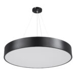 GloboStar® BURTON 61202-S Πλαφονιέρα Οροφής LED CCT 75W 8625lm 120° AC 220-240V - Εναλλαγή Φωτισμού μέσω Τηλεχειριστηρίου All In One Ψυχρό 6000k+Φυσικό 4500k+Θερμό 2700k Dimmable Φ60cm - Μαύρο - 3 Years Warranty - Image 7