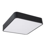 GloboStar® KAMALA 61206-S Πλαφονιέρα Οροφής LED CCT 67W 7370lm 120° AC 220-240V - Εναλλαγή Φωτισμού μέσω Τηλεχειριστηρίου All In One Ψυχρό 6000k+Φυσικό 4500k+Θερμό 2700k Dimmable Μ40 x Π40 x Υ8cm- Μαύρο - 3 Years Warranty - Image 2