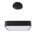 GloboStar® KAMALA 61206-S Πλαφονιέρα Οροφής LED CCT 67W 7370lm 120° AC 220-240V - Εναλλαγή Φωτισμού μέσω Τηλεχειριστηρίου All In One Ψυχρό 6000k+Φυσικό 4500k+Θερμό 2700k Dimmable Μ40 x Π40 x Υ8cm- Μαύρο - 3 Years Warranty - Image 9