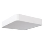 GloboStar® KAMALA 61207-P Κρεμαστή Πλαφονιέρα Οροφής LED CCT 67W 7370lm 120° AC 220-240V - Εναλλαγή Φωτισμού μέσω Τηλεχειριστηρίου All In One Ψυχρό 6000k+Φυσικό 4500k+Θερμό 2700k Dimmable Μ40 x Π40 x Υ8cm - Λευκό - 3 Years Warranty - Image 12