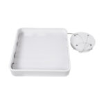 GloboStar® KAMALA 61207-P Κρεμαστή Πλαφονιέρα Οροφής LED CCT 67W 7370lm 120° AC 220-240V - Εναλλαγή Φωτισμού μέσω Τηλεχειριστηρίου All In One Ψυχρό 6000k+Φυσικό 4500k+Θερμό 2700k Dimmable Μ40 x Π40 x Υ8cm - Λευκό - 3 Years Warranty - Image 14