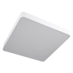 GloboStar® KAMALA 61209-P Κρεμαστή Πλαφονιέρα Οροφής LED CCT 75W 8625lm 120° AC 220-240V - Εναλλαγή Φωτισμού μέσω Τηλεχειριστηρίου All In One Ψυχρό 6000k+Φυσικό 4500k+Θερμό 2700k Dimmable Μ60 x Π60 x Υ8cm - Λευκό - 3 Years Warranty - Image 10