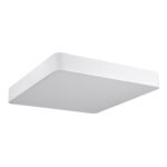 GloboStar® KAMALA 61209-P Κρεμαστή Πλαφονιέρα Οροφής LED CCT 75W 8625lm 120° AC 220-240V - Εναλλαγή Φωτισμού μέσω Τηλεχειριστηρίου All In One Ψυχρό 6000k+Φυσικό 4500k+Θερμό 2700k Dimmable Μ60 x Π60 x Υ8cm - Λευκό - 3 Years Warranty - Image 12