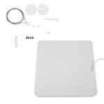 GloboStar® KAMALA 61209-P Κρεμαστή Πλαφονιέρα Οροφής LED CCT 75W 8625lm 120° AC 220-240V - Εναλλαγή Φωτισμού μέσω Τηλεχειριστηρίου All In One Ψυχρό 6000k+Φυσικό 4500k+Θερμό 2700k Dimmable Μ60 x Π60 x Υ8cm - Λευκό - 3 Years Warranty - Image 14