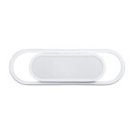 GloboStar® IGOR 61217 Φωτιστικό Οροφής Linear Design LED CCT 24W 2880lm 210° AC 220-240V - Εναλλαγή Φωτισμού μέσω Διακόπτη On/Off All In One Ψυχρό 6000k+Φυσικό 4500k+Θερμό 2700k Μ41 x Π13 x Υ4.5cm - Λευκό - 3 Years Warranty - Image 4