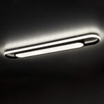 GloboStar® IGOR 61218 Φωτιστικό Οροφής Linear Design LED CCT 48W 5760lm 210° AC 220-240V - Εναλλαγή Φωτισμού μέσω Διακόπτη On/Off All In One Ψυχρό 6000k+Φυσικό 4500k+Θερμό 2700k Μ81 x Π13 x Υ4.5cm - Μαύρο - 3 Years Warranty - Image 8