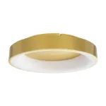 GloboStar® SALEM 61235 Πλαφονιέρα Οροφής Δαχτυλίδι-Κύκλος LED CCT 75W 8625lm 120° AC 220-240V - Εναλλαγή Φωτισμού μέσω Τηλεχειριστηρίου All In One Ψυχρό 6000k+Φυσικό 4500k+Θερμό 2700k Dimmable Φ45cm - Χρυσό Σαμπανιζέ - 3 Years Warranty - Image 2