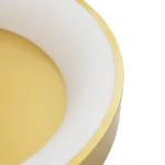 GloboStar® SALEM 61235 Πλαφονιέρα Οροφής Δαχτυλίδι-Κύκλος LED CCT 75W 8625lm 120° AC 220-240V - Εναλλαγή Φωτισμού μέσω Τηλεχειριστηρίου All In One Ψυχρό 6000k+Φυσικό 4500k+Θερμό 2700k Dimmable Φ45cm - Χρυσό Σαμπανιζέ - 3 Years Warranty - Image 7