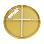 GloboStar® SALEM 61239 Πλαφονιέρα Οροφής Δαχτυλίδι-Κύκλος LED CCT 105W 12075lm 120° AC 220-240V - Εναλλαγή Φωτισμού μέσω Τηλεχειριστηρίου All In One Ψυχρό 6000k+Φυσικό 4500k+Θερμό 2700k Dimmable Φ60cm - Χρυσό Σαμπανιζέ - 3 Years Warranty - Image 4