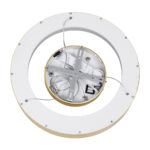 GloboStar® SALEM 61243 Κρεμαστή Πλαφονιέρα Οροφής Δαχτυλίδι-Κύκλος LED CCT 75W 8625lm 120° AC 220-240V - Εναλλαγή Φωτισμού μέσω Τηλεχειριστηρίου All In One Ψυχρό 6000k+Φυσικό 4500k+Θερμό 2700k Dimmable Φ45cm - Χρυσό Σαμπανιζέ - 3 Years Warranty - Image 7